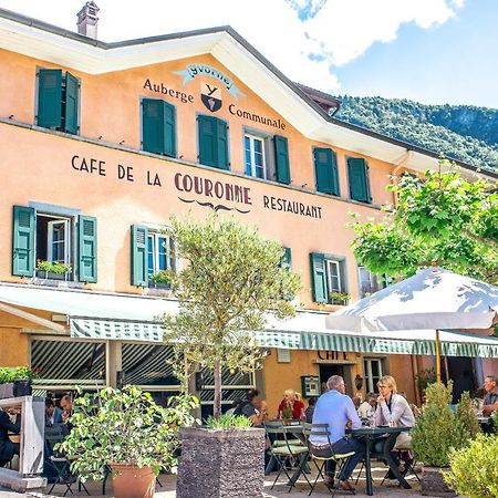 Auberge Communale De La Couronne Yvorne Экстерьер фото
